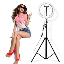 Load image into Gallery viewer, 18&quot; LED Ring Light with Tripod