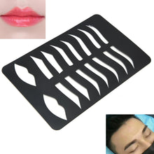 Load image into Gallery viewer, Eyebrows/Lips Stencil (1pc)